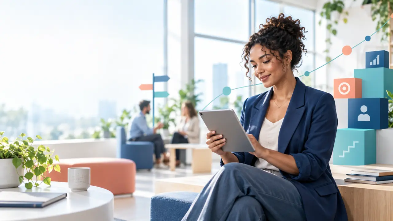 Professionnels en formation autour d'un projet d'évolution de carrière