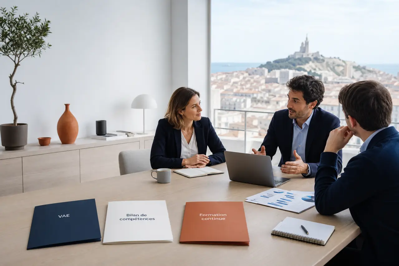 Aix-Marseille : choisir entre VAE, bilan de compétences et formation continue
